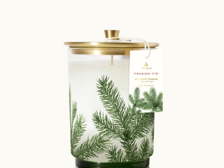 Thymes Frasier Fir Heritage Medium Pine Needle Luminary For Sale