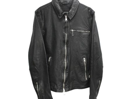 All Saints Leather Jacket - Men s L Sale