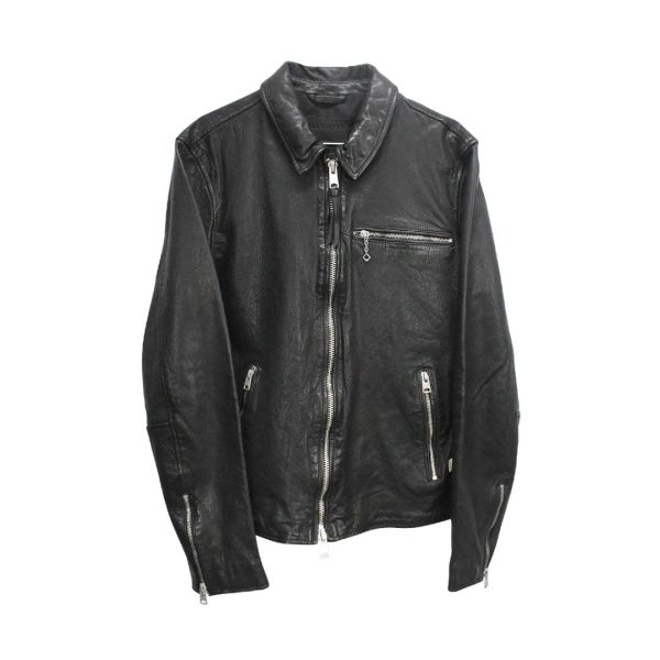 All Saints Leather Jacket - Men s L Sale