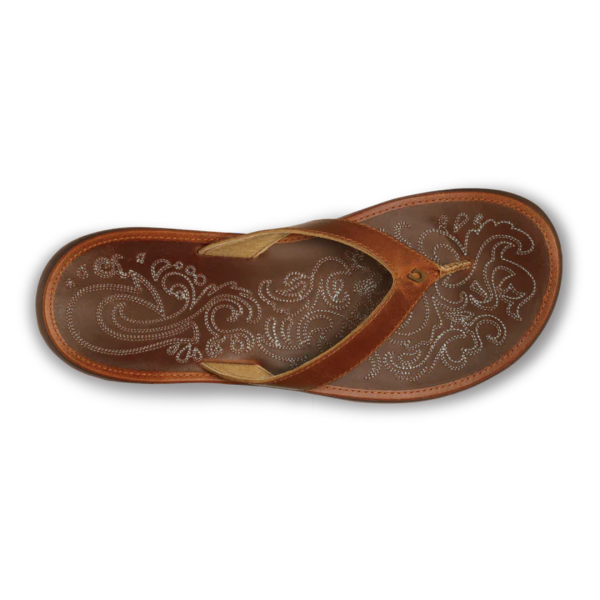 Olukai Paniolo Flip Flops - Natural Cheap