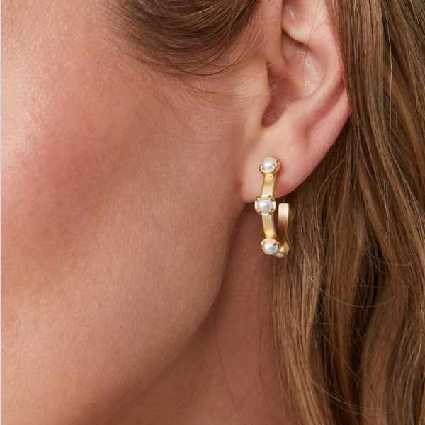 Spartina Stand Out Midi Hoop Earrings For Cheap