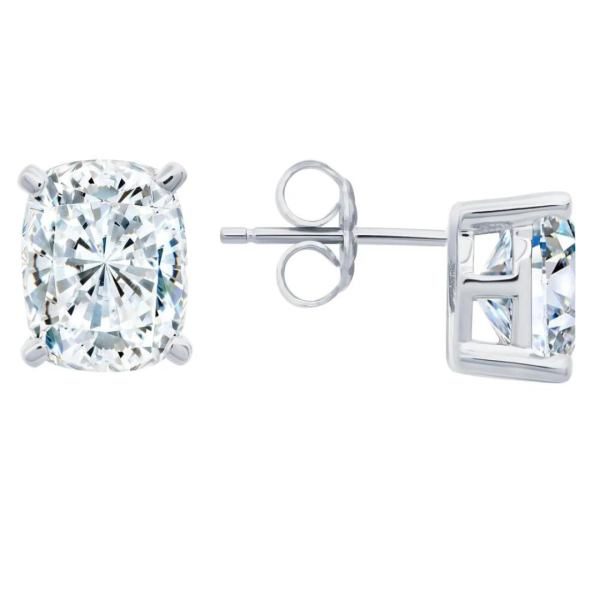 Crislu Cushion Cut Stud Earrings Supply