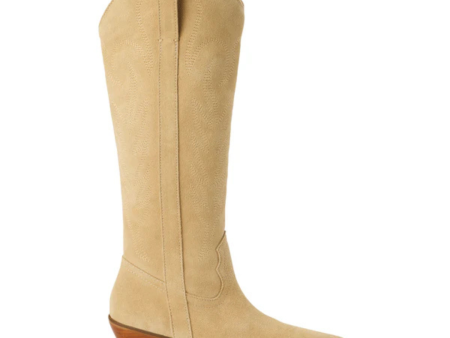 Matisse Agency Cowboy Boot - Cream Cheap