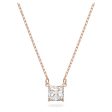 Swarovski Attract Square Cut Necklace - Rose Gold Discount