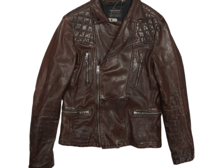 All Saints Leather Jacket - Men s S Supply