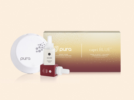 Capri Blue Pura Smart Home Diffuser - Volcano Tinsel&Spice on Sale