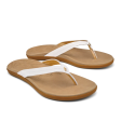 Olukai Honu Flip Flops - Bright White Golden Sand Online Hot Sale