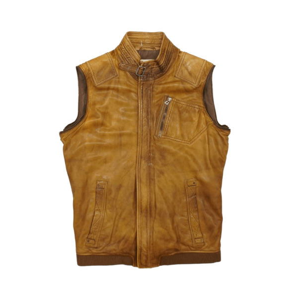 Diesel Convertible Leather Jacket - Men s S For Cheap