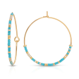 Dot & Dash Morse Code Hoop Earrings - Soul Sister Online