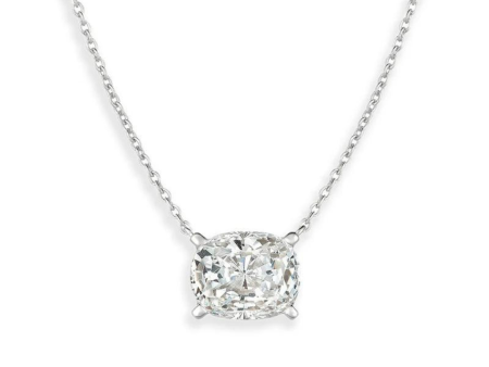 Crislu Cushion Cut Pendant Necklace For Cheap