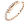 Swarovski Dextera Bangle - Crystal Rose Gold - Medium Online Sale