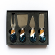 Lynn & Liana Resin Coated Cheese Knife Set Discount