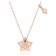 Swarovski Stella Star Pendant - White Rose Gold Sale