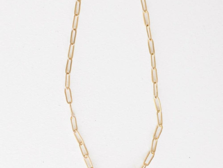 Leslie Curtis Leann Small Paperclip Chain on Sale