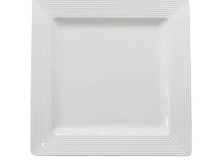 Nora Fleming Square Platter - Pinstripes Cheap