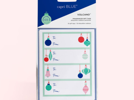 Capri Blue Fragranced Adhesive Gift Tags on Sale