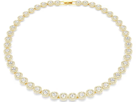 Swarovski Una Angelic Tennis Necklace - White Gold Fashion