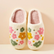 Lilla Haven Multi Floral Home Slippers Online now