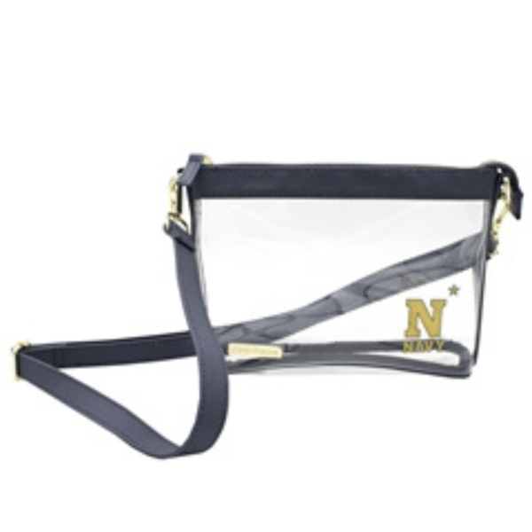 Capri Designs Small Clear Crossbody - USNA Cheap