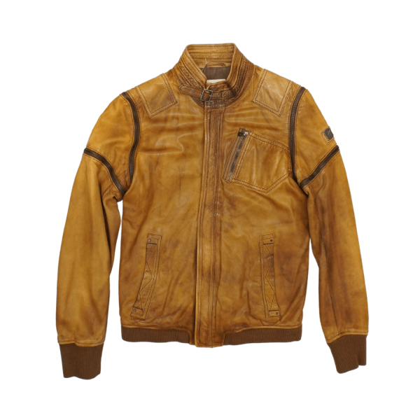 Diesel Convertible Leather Jacket - Men s S For Cheap