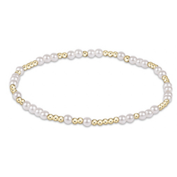 Enewton Extends Gold Hope Unwritten Pearl Bracelet Cheap