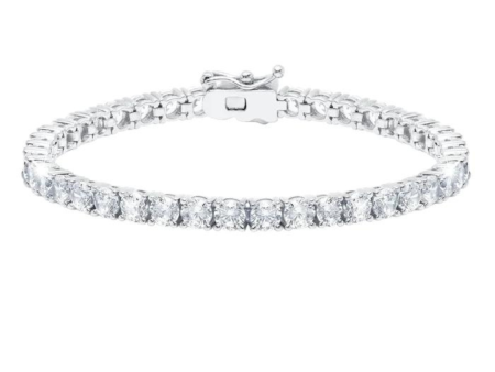 Crislu Classic Large Brilliant Tennis Bracelet Cheap