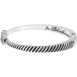 Brighton Celestia Heart Hinged Bangle Bracelet For Discount