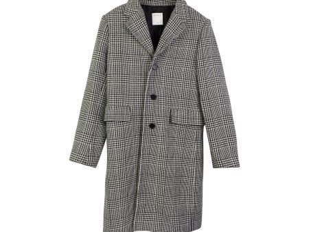 Sandro Houndstooth Coat - S For Sale