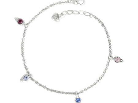 Brighton Color Drops Anklet For Cheap