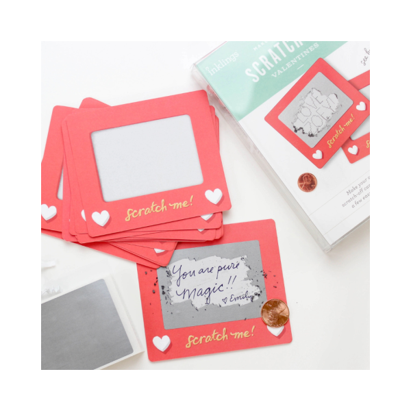 Inklings Paperie Scratch-off Valentine Cards - Scratch-A-Sketch For Cheap