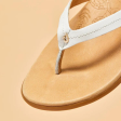 Olukai Honu Flip Flops - Bright White Golden Sand Online Hot Sale