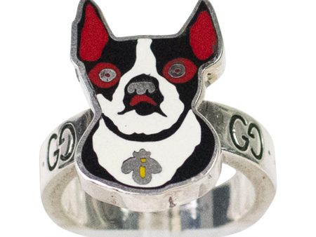 Gucci Boston Terrier Ring - 6.75 Fashion