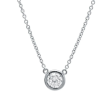 Crislu Bezel Set Pendant Necklace Online Hot Sale