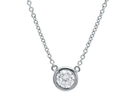 Crislu Bezel Set Pendant Necklace Online Hot Sale