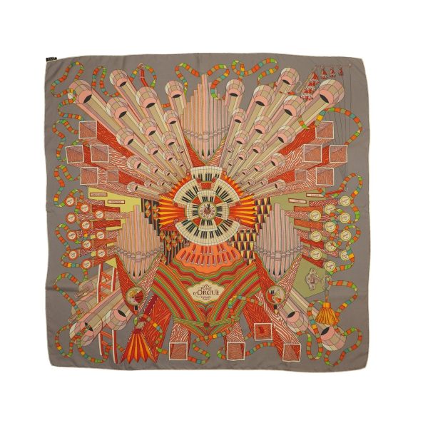 Hermes  Point D Orgue  Scarf For Cheap