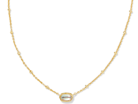 Kendra Scott Mini Elisa Satellite Necklace - Gold Online Sale