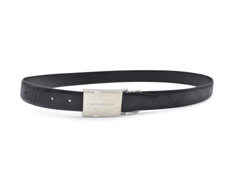 Burberry Leather Belt - 36 90 For Cheap