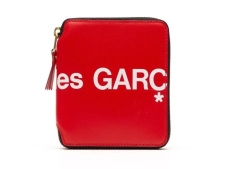 Comme Des Garcons  Huge Logo  Wallet Supply