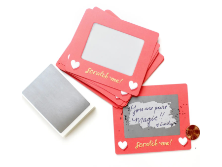 Inklings Paperie Scratch-off Valentine Cards - Scratch-A-Sketch For Cheap