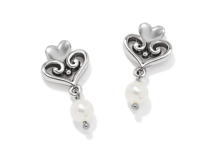 Brighton Alcazar Amor Pearl Post Drop Earrings on Sale