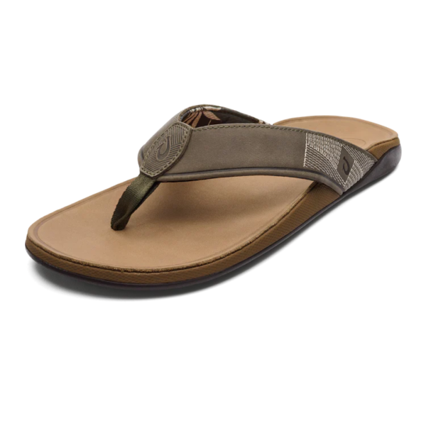 Olukai Tuahine Flip Flops - Hunter Golden Sand For Cheap