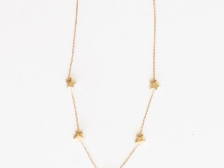 Leslie Curtis Jett Star Charm Necklace Hot on Sale