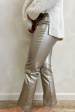 Tribal Sophia Hugging Straight Ankle Pants - Light Gold Fashion