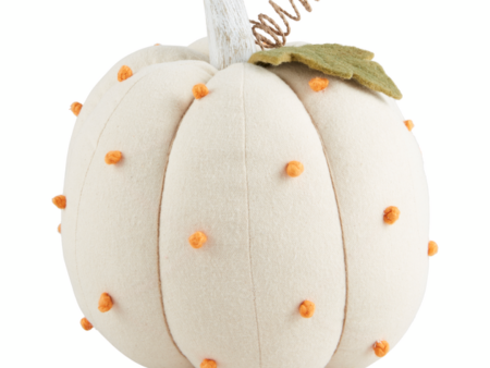 Mud Pie French Knot Pumpkin Hot on Sale