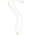 Kendra Scott Mini Ari Heart Satellite Pendant Necklace - Gold Online Hot Sale