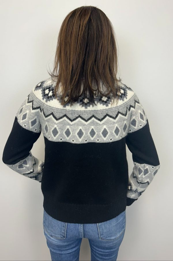 Alashan Adeline Fair Isle Crew Neck Online Sale