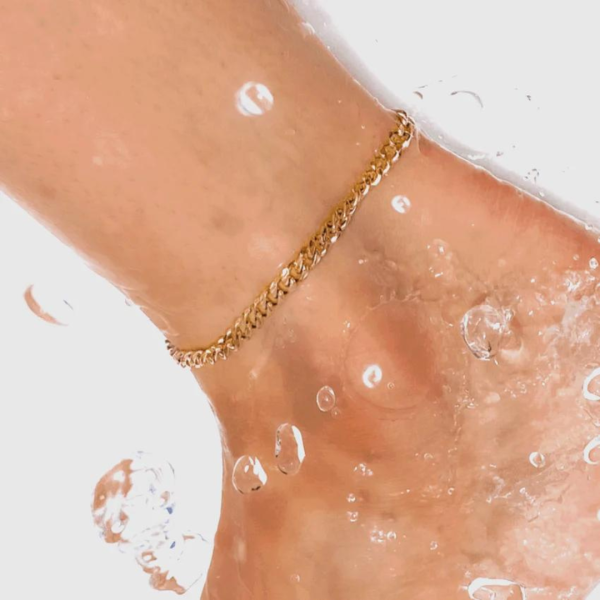 Ellie Vail Nyx Curb Chain Anklet For Cheap