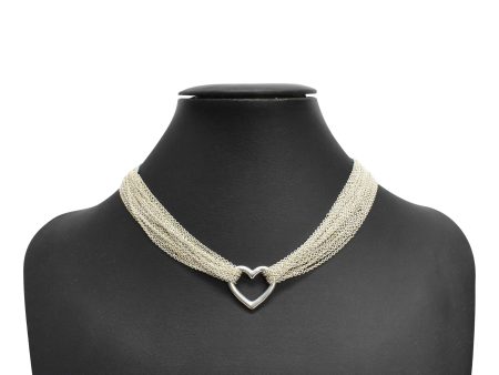 Tiffany & Co. Open Heart Necklace Sale