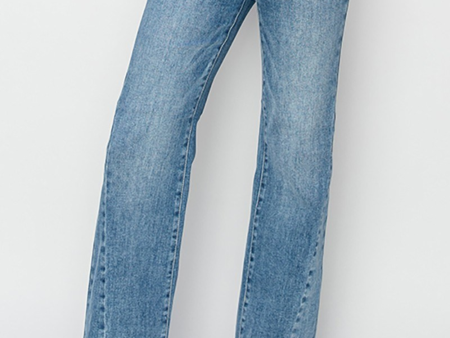 Risen High Rise Ankle Straight Jeans Online Hot Sale