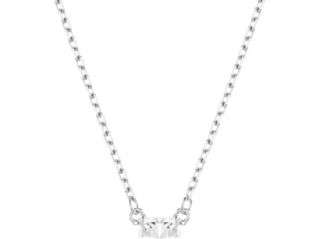 Swarovski Stilla Attract Pendant - White Rhodium For Sale